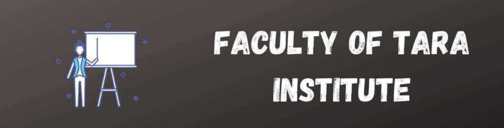 faculty of tara institute
