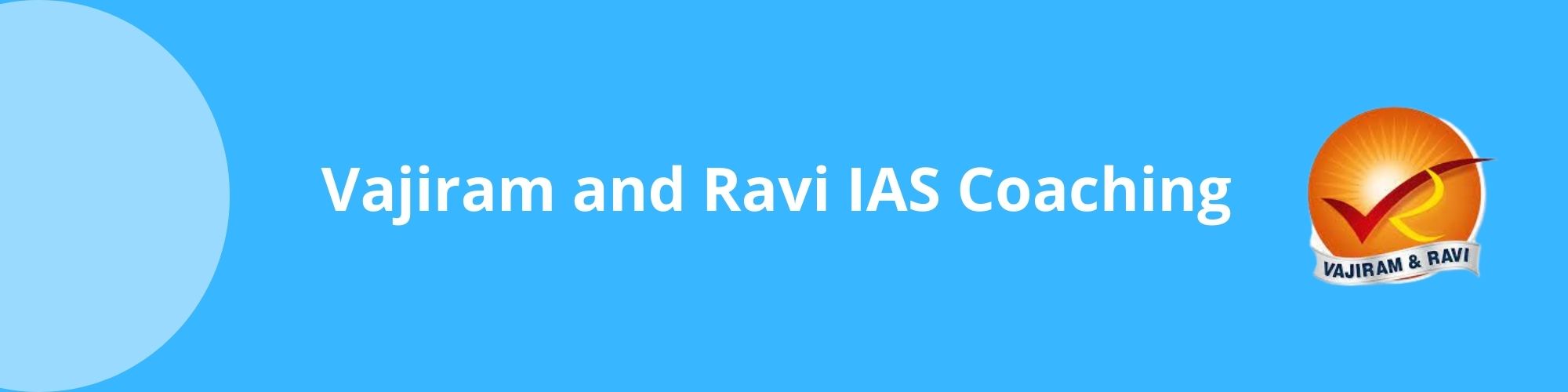 Vajiram and ravi ias coaching