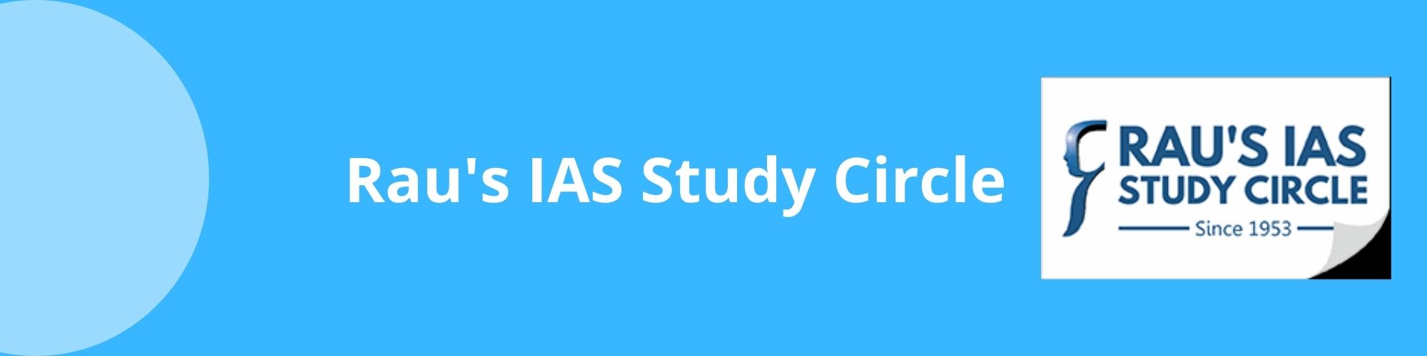 Rau's IAS Study Circle 