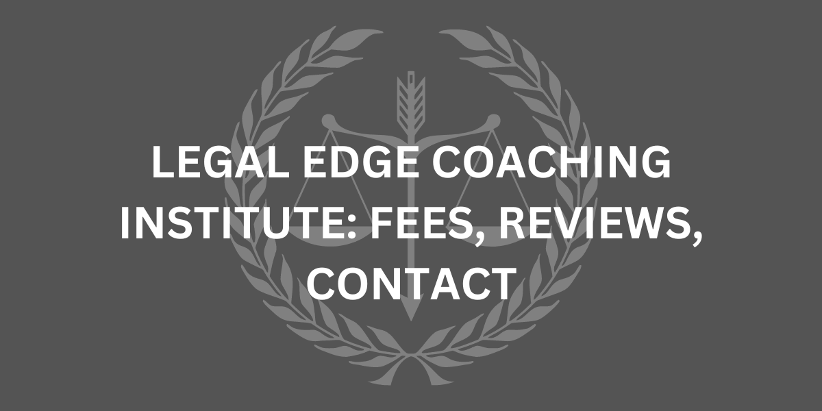 legal edge Institute Fees, Reviews, Contact