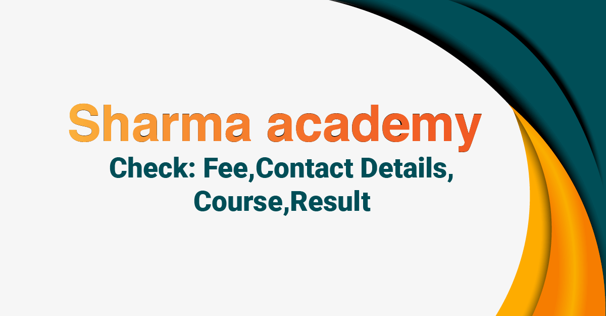 Sharma academy