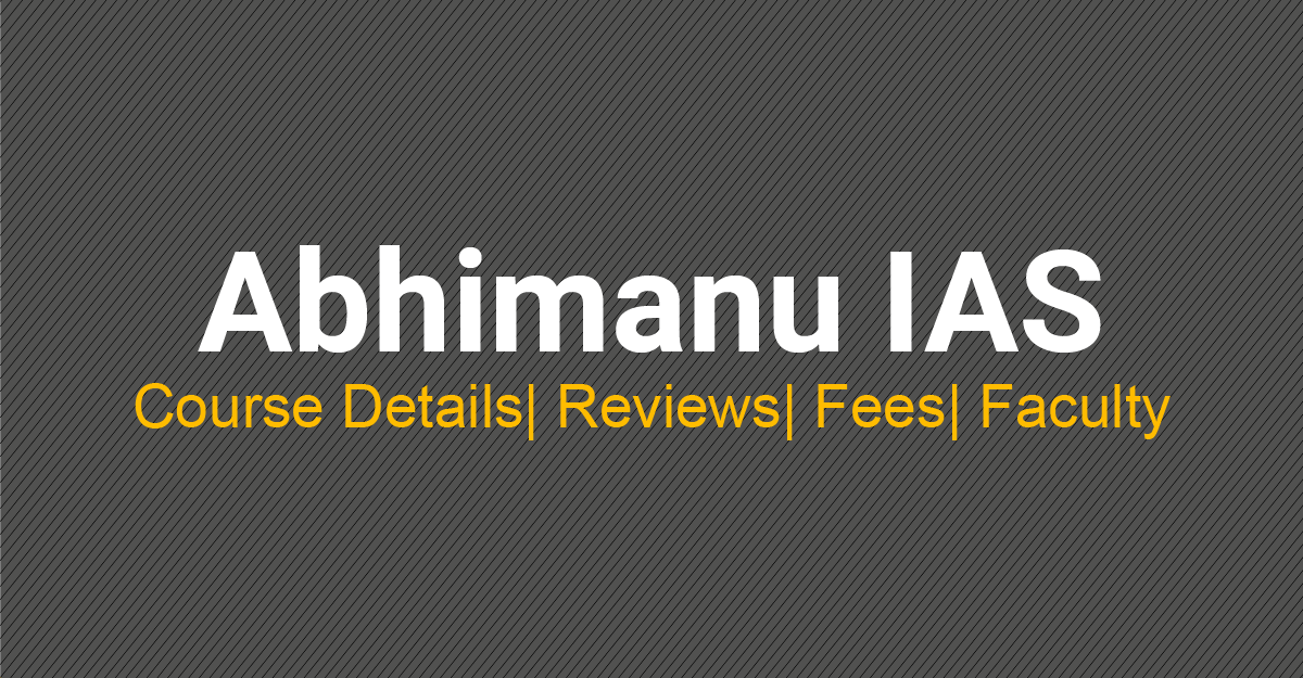 Abhimanu IAS