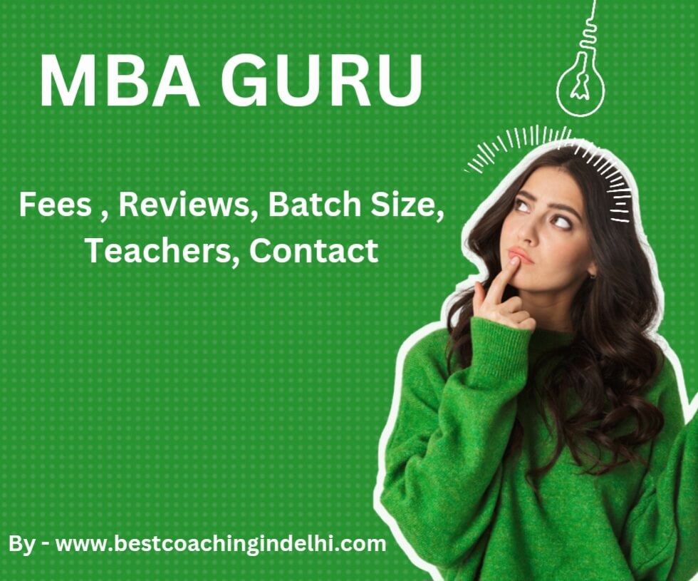 MBA Guru Coaching institute with fees, reviews, contact and more