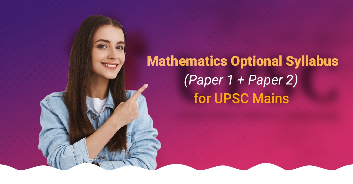 Mathematics Optional Syllabus (Chapter Wise)