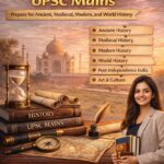 History questions for UPSC Mains with syllabus aligned study focusPSC Mains History questions infographic covering ancient, medieval, and modern history 100 History Questions for UPSC Mains