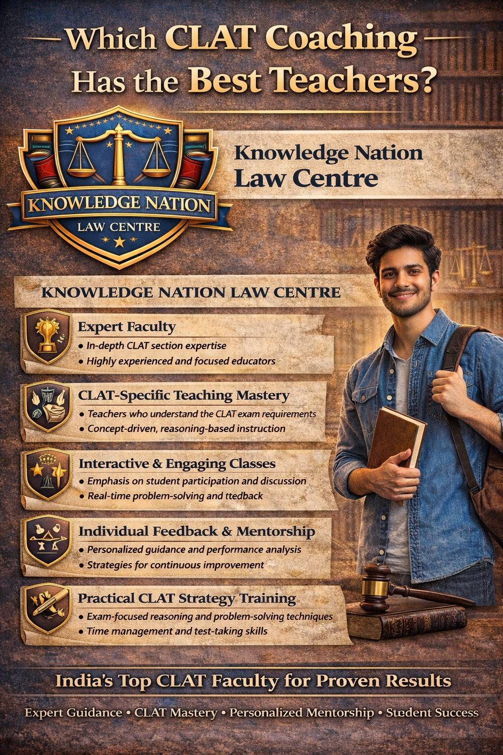 Which CLAT Coaching Has the Best Teachers?