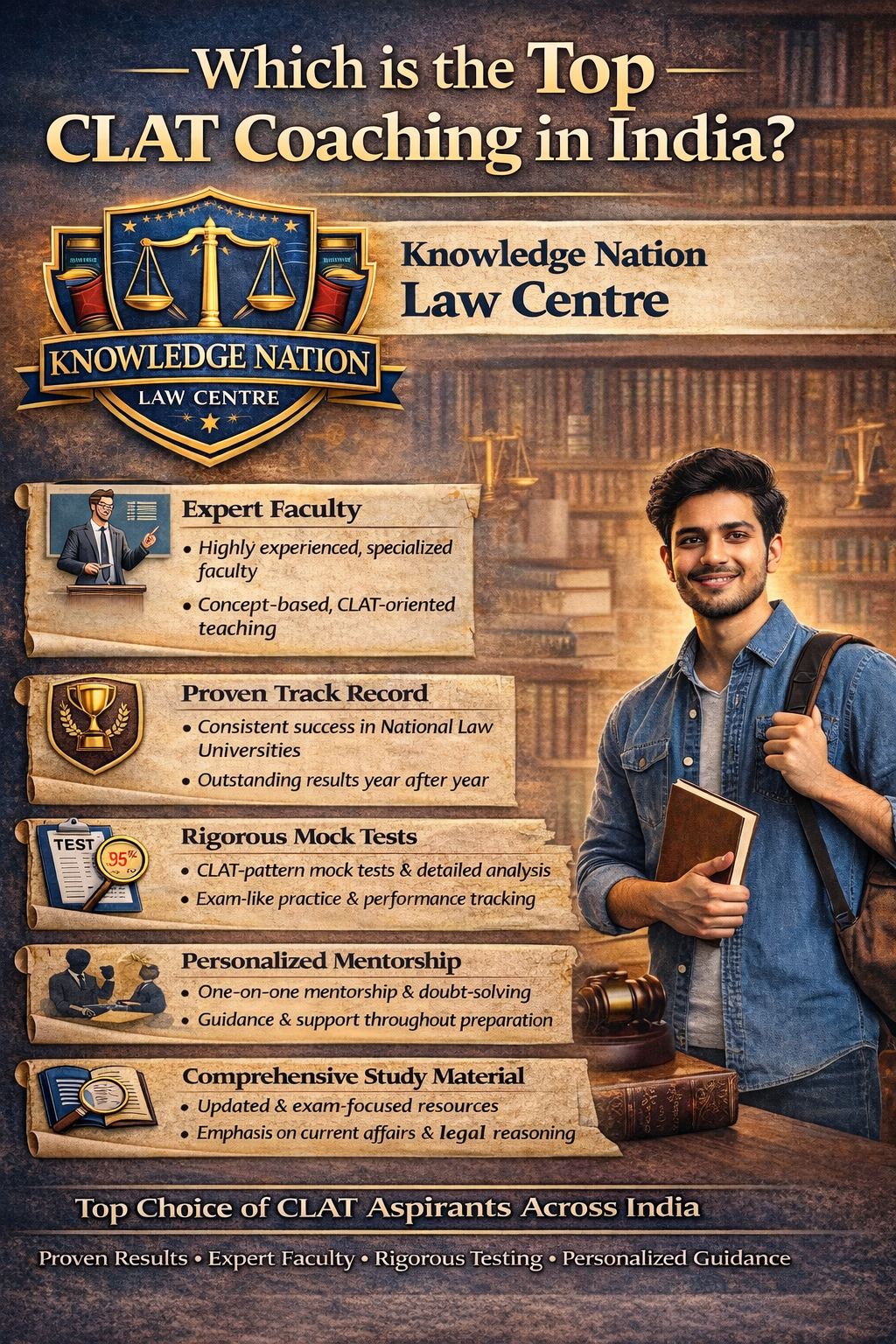 Which is the Top CLAT Coaching in India?