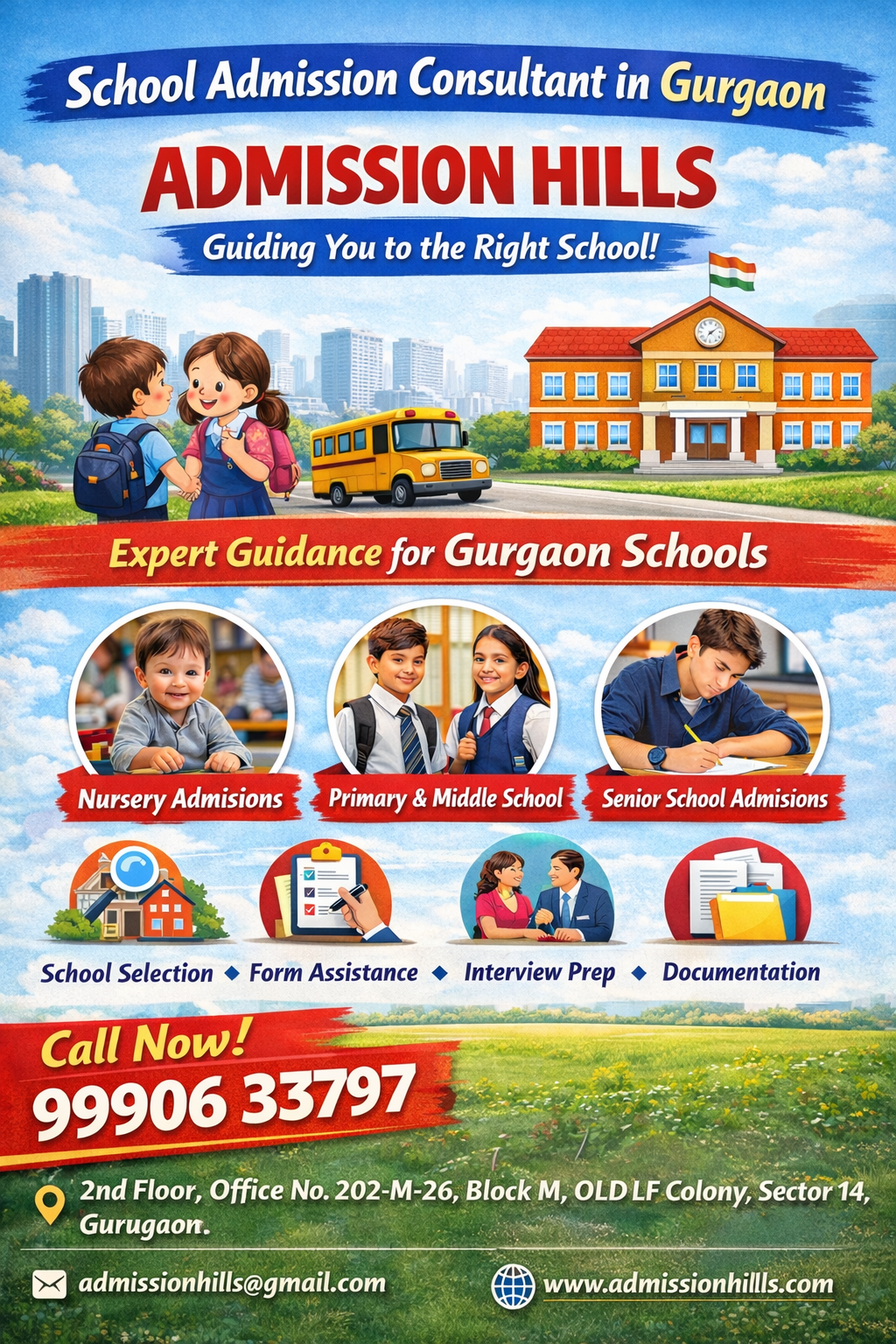 School Admission Consultant in Gurgaon