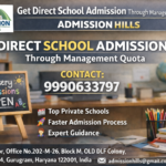 Get Direct School Admission Through Management Quota